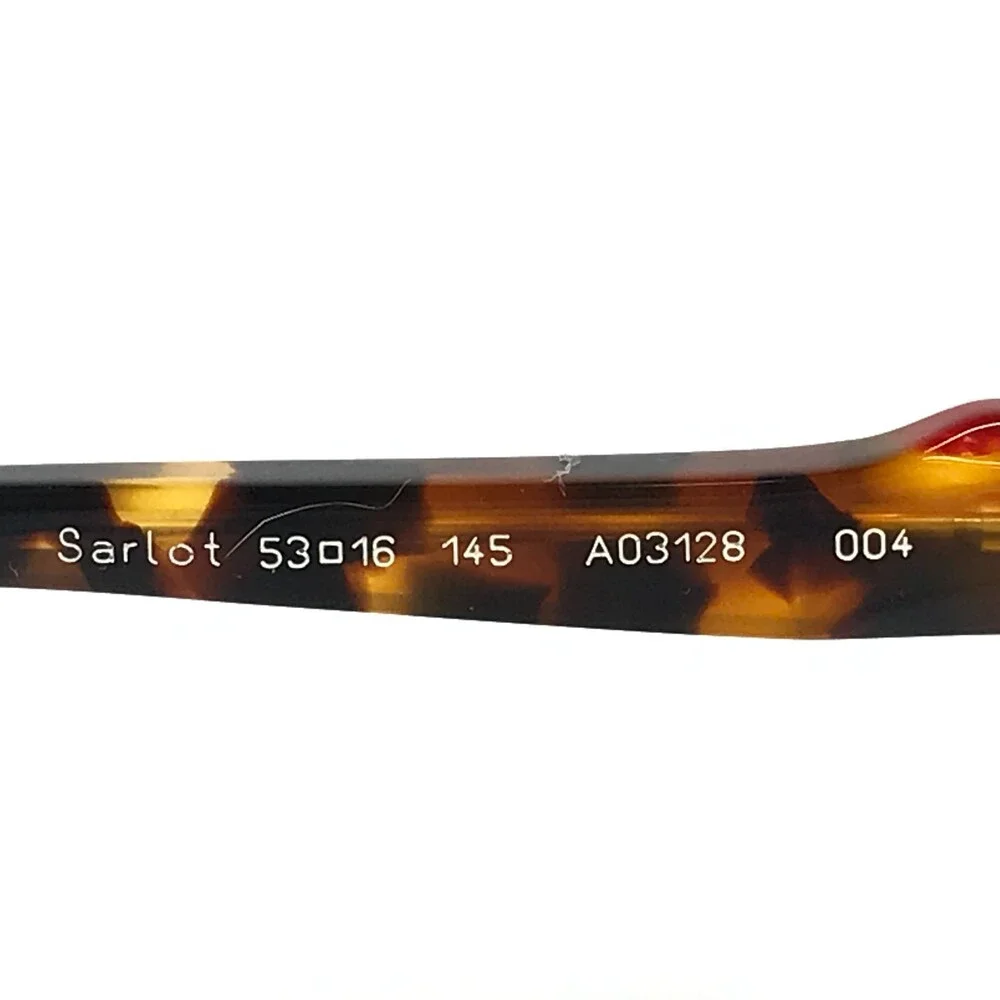Alain Mikli Eyeglasses Frames Sarlot A03128 004 Havana Rouge Black 53-16-145